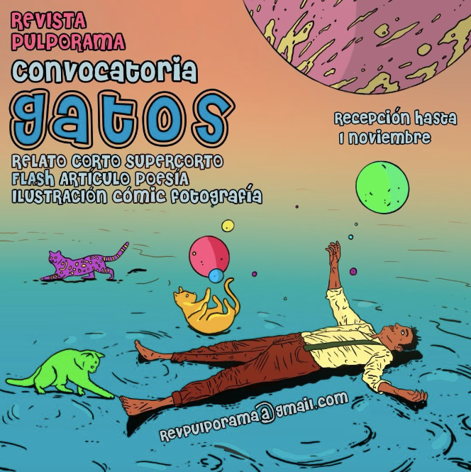 gatos Cartel de la convocatoria de Gatos