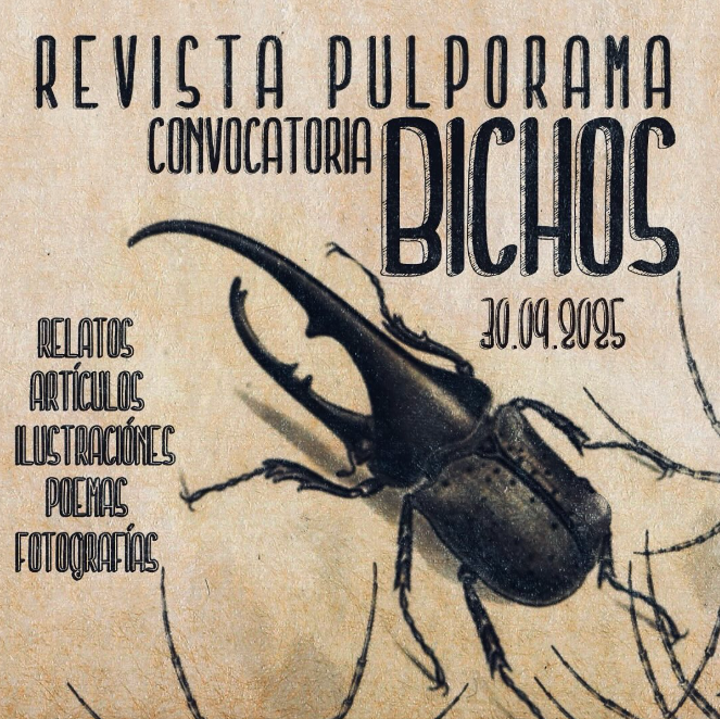bichos Cartel de la convocatoria Bichos