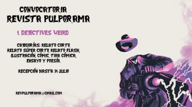 detectives weird Cartel de la convocatoria Detectives weird